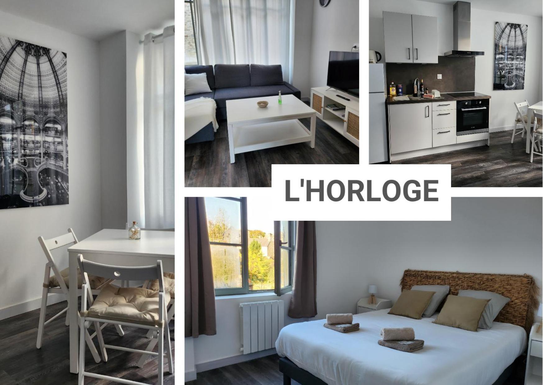 L'Horloge Apartment Dinan Exterior photo